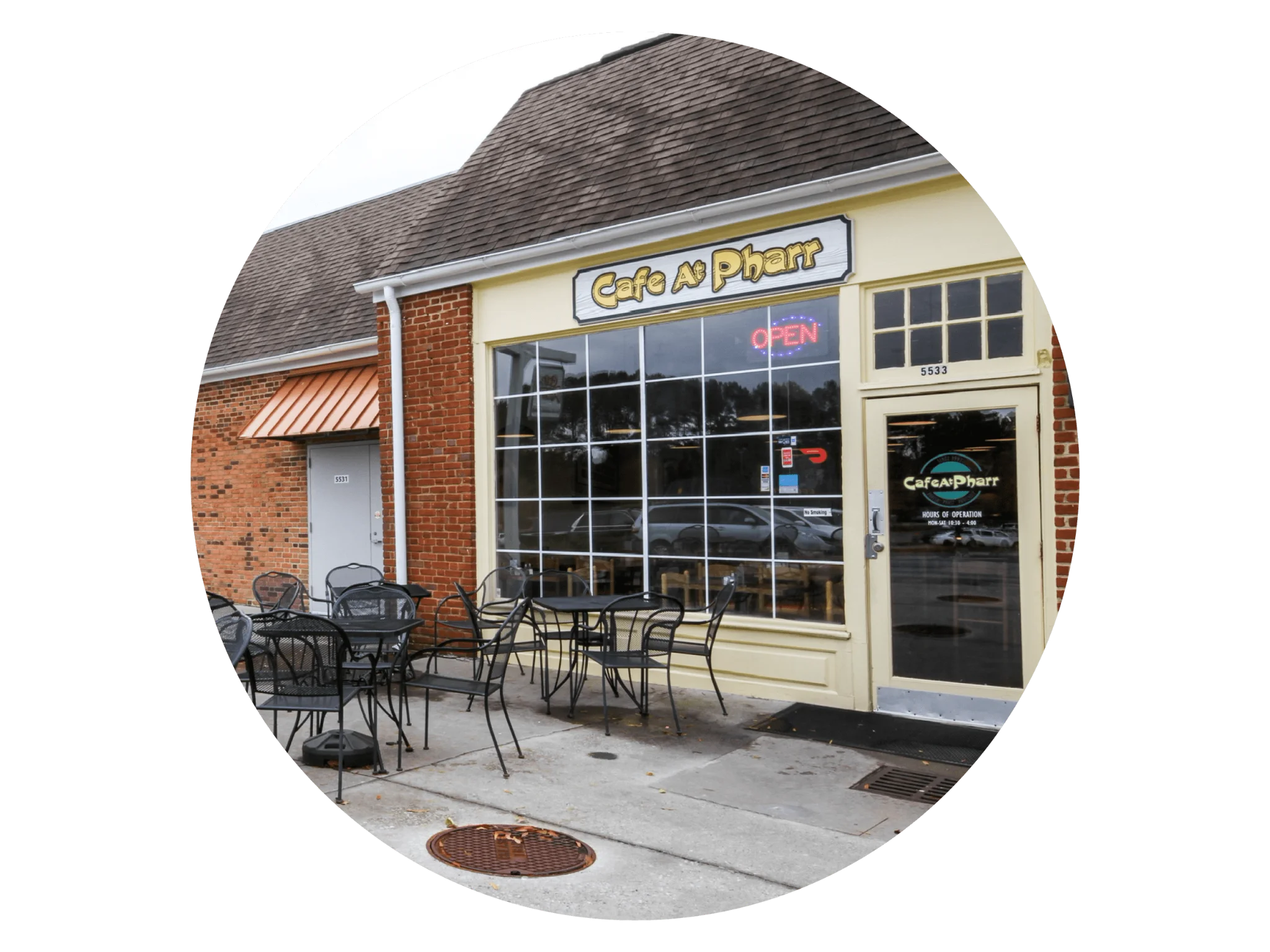 Cafe At Pharr At Foxgloves